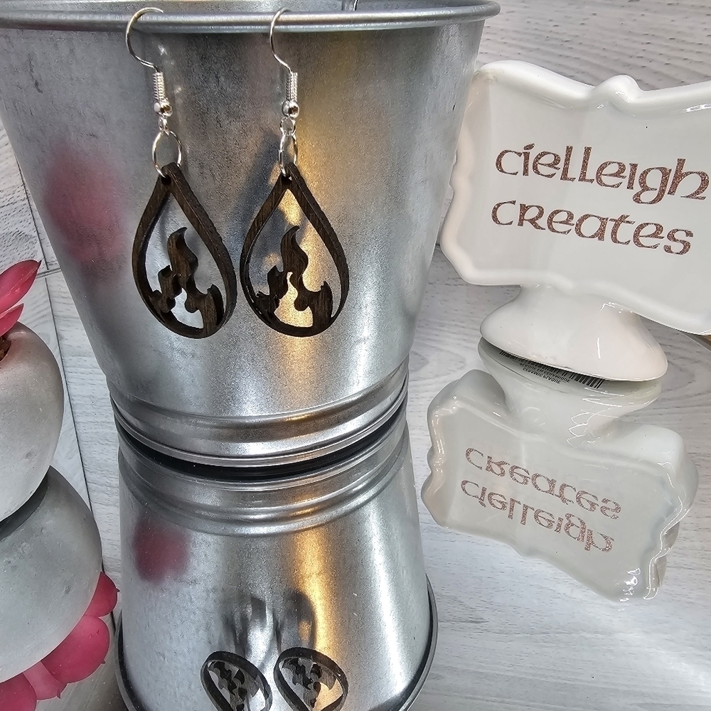 💥4 for $25💥 Laser-cut Earrings